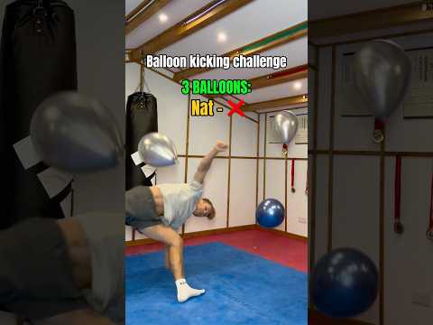 Balloon kicking CHALLENGE