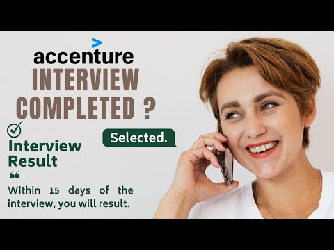 🔴 Accenture Interview Completed, what next? | When accenture will declare interview result