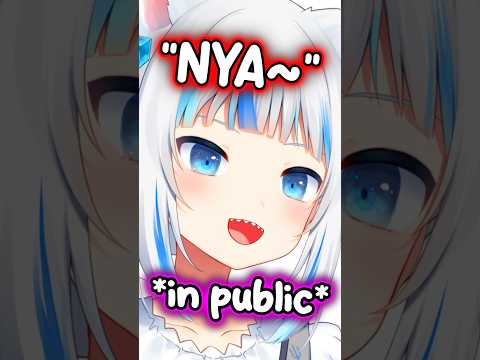 Gura Wants to Embarrass Viewers in Public #hololive #hololiveenglish #vtuber