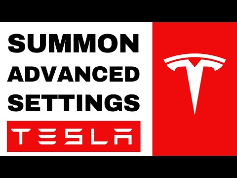 How to Enable Tesla Model 3 Summon Advanced Settings - 2024