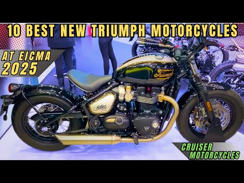 10 Best New 2025 Triumph Motorcycles at EICMA 2024