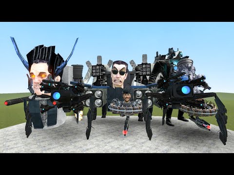 NEW UPGRADED SKIBIDI ARMY!!! part SKIBIDI TOILET IN GARRY'S MOD!