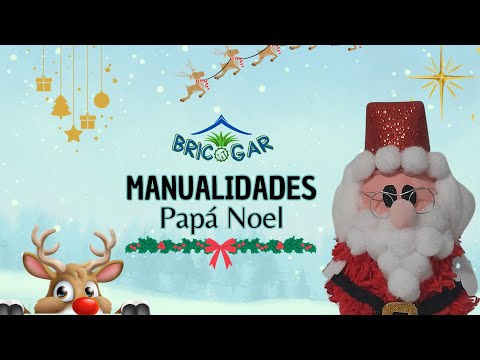 Un papá Noel muy especial: ¡Hazlo tú mismo!