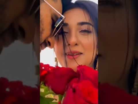 Sara Khan with her husband Romantic scene ||Malang Song #shorts