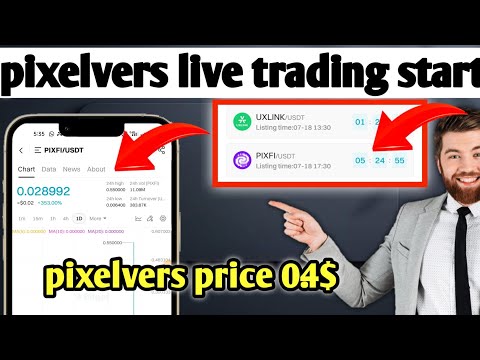 pixelvers Live trading l pixelvers price today l pixelvers token withdrawal l