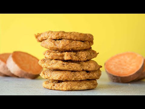 GOOD-TASTING VEGAN SWEET POTATO COOKIES