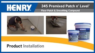 HENRY® 345 Premixed Patch n’ Level