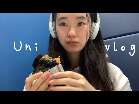 korea uni vlog📖: first day of school, what I eat in a day (korean food+ convenience store)