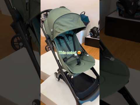 The STUNNING green Bugaboo Butterfly! 😍 #shortvideo #short #shorts #babyproducts #strollers #travel