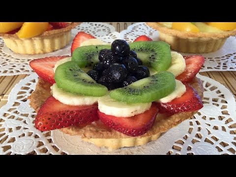 How To Make Fruit Tart With Homemade Pie Crust-Dessert Recipes