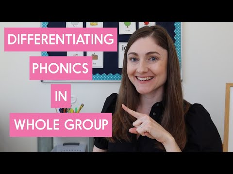 How to Teach Whole Group Phonics Lessons When Students Have a Big Range of Needs