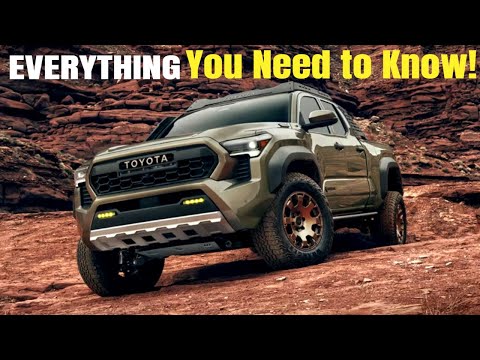 Unveiling the Powerhouse: 2024 Toyota Tacoma: Everything You Need to Know!