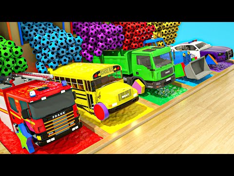 Color Bingo Song + Wheels On the Bus - Find a similar color - Baby Nursery Rhymes & Kids Songs