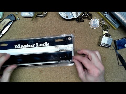 [178] Master Lock No 430 Outboard Motor Lock picked open