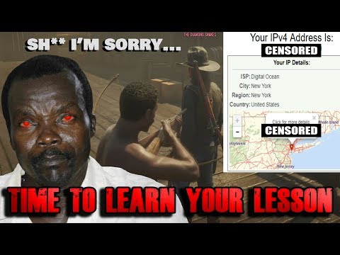 African Rebel Teaches Guy A LESSON on Red Dead Redemption 2 Online 😈 KONY