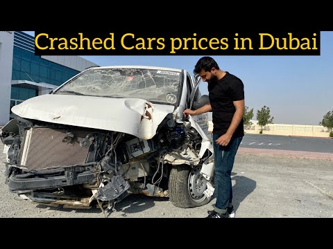 Accidental Crashed Cars prices in Dubai | Auction house in Dubai Yasir Malik