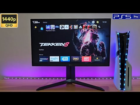 PS5 PRO on 1440P 2K 144Hz Monitor