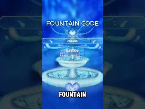 CODE for the FOUNTAIN in Chapter 2 #dti #dresstoimpress