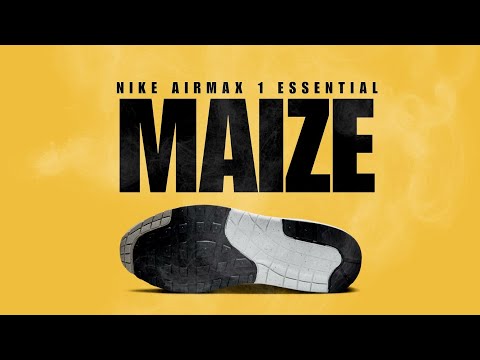 MAIZE 2025 Nike Air Max 1 Essential DETAILED LOOK AND PRICE