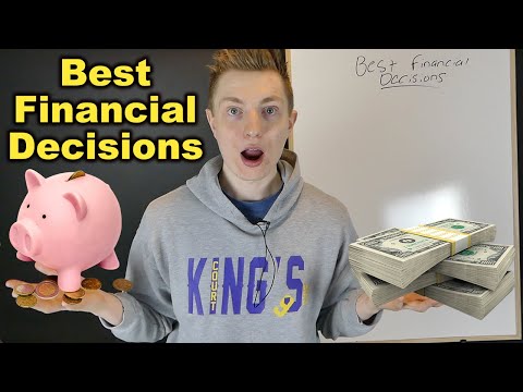 The Best Financial Decisions You Can Make...Right Now