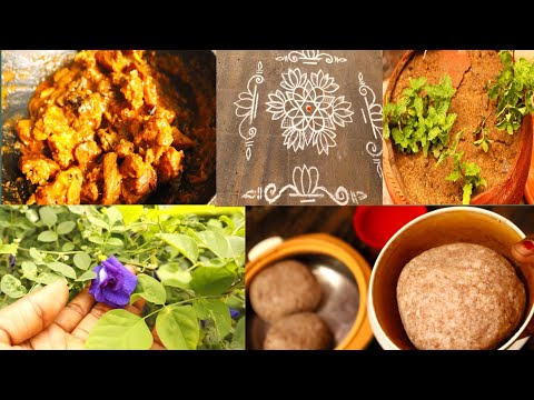 ఇష్టం లేకపోయినా చేయాలి కదా? yummy mutton curry / house shift అయ్యము / ragi ముద్ద / రాగి సంగటి sunday