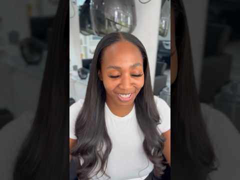 Hybrid sew-in weave