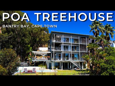 Touring Cape Town's SECRET TREEHOUSE Mansion Villa! Is this TARZAN's South African Escape?