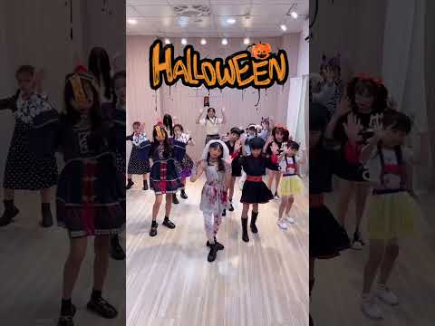 萬聖派對🎃🎃🎃#halloween#tiktok#shorts#kids#dance#makeup#happy#party#萬聖節#gasolina