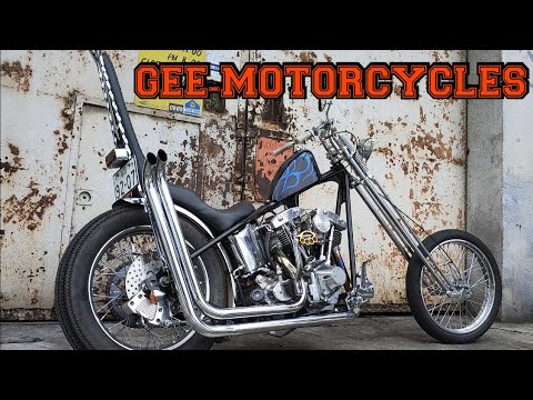 衝撃的な2台！【ハーレー】【車両紹介】カッコ良すぎる【ショベルヘッド】チョッパー【GEE MOTORCYCLES】【旧車ハーレー】【ヴィンテージハーレー】【Shovel head】