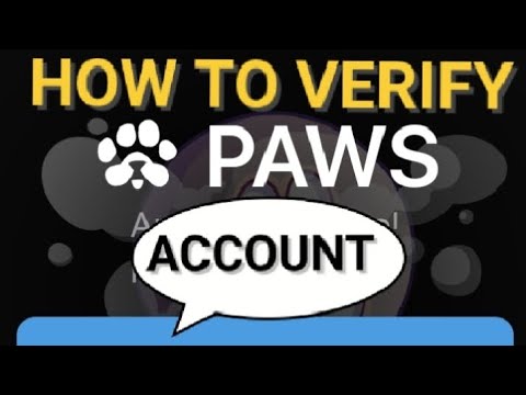 HOW TO VERIFY YOUR PAWS ACCOUNT | (VISIT PAWS WEBSITE) | VERIFY YOURSELF NOW