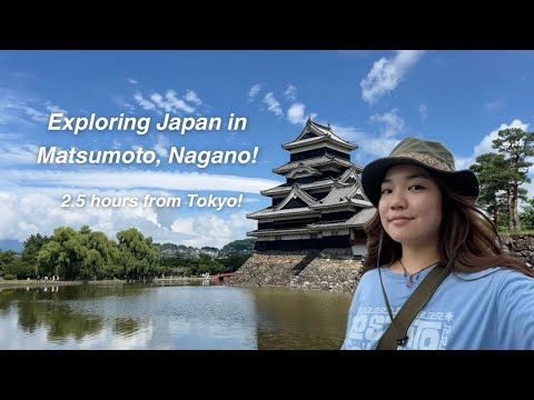 Matsumoto, Nagano Japan Vlog!! Matsumoto castle and eating :D