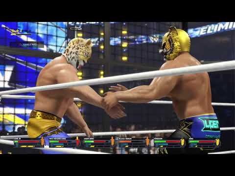 WWE 2K24 - 6-Man Elimination Chamber Match