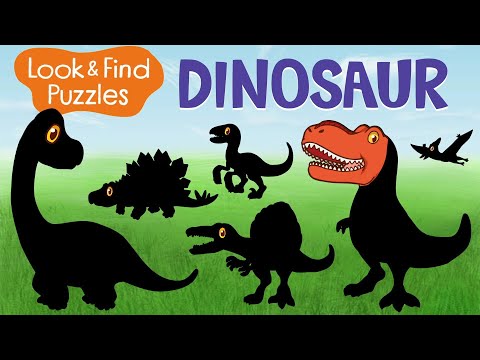 恐竜パズル☆ Dinosaurs Puzzle for Kids - Dinosaur Name and Sounds  Learn Dinosaurs Names 혼종 공룡 레고 퍼즐