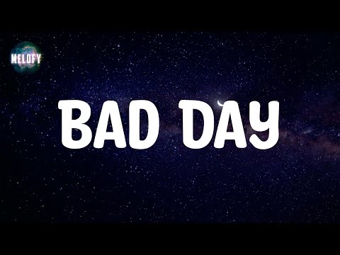 Daniel Powter - Bad Day (Lyrics)