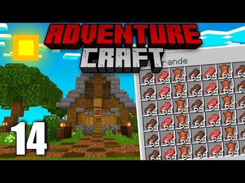 A Melhor Farm de Vaca do MCPE! (Simples e fácil) - Adventure Craft #14