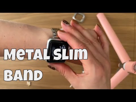 Tutorial on how to switch to your new Apple Watch Metal Band