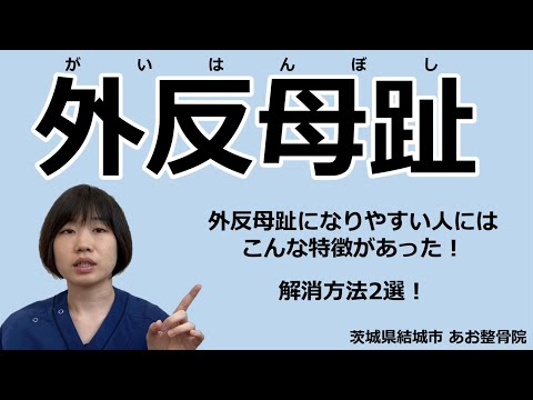 【自宅でトレーニング】外反母趾を解消する方法2選！｜茨城県結城市 あお整骨院