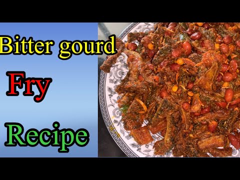 Bitter gourd fry -kakarakaya fry recipe by #Lv kitchen