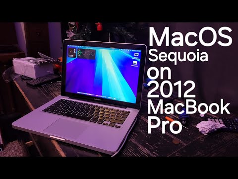 MacOS Sequoia on 2012 MacBook Pro