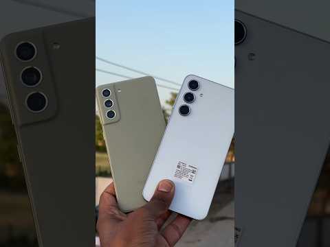 Samsung Galaxy S21 FE Vs Samsung Galaxy A55 Comparison #shorts