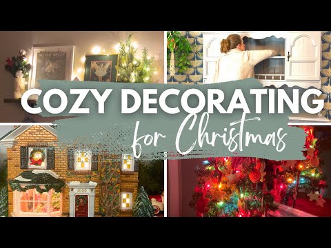 Christmas Decorating 2023 | Small Space Christmas Decorating | Cozy Christmas at Home