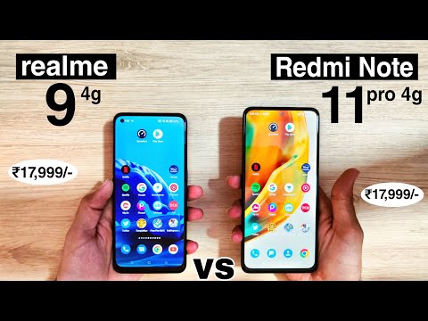 realme 9 4G vs redmi note 11 pro Speed Test & Comparison