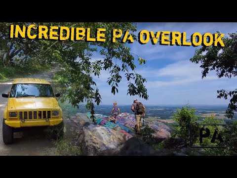 The Most Scenic Overlook in PA you can DRIVE to!