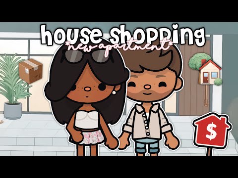 Shopping For a NEW HOUSE! 🏡 (EP.1) | *with voices* | Toca Life World Roleplay