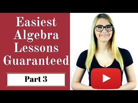 Algebra - Basic Algebra Lesson for beginners/dummies  (P3) - Master Exponent in Algebra and More