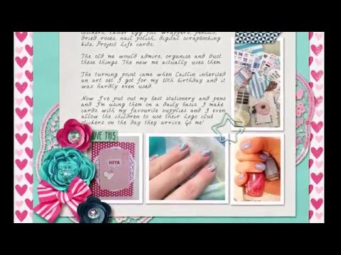 Digital Scrapbooking Process Videos in Photoshop Elements Collections