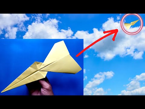 How to Make a Simple Paper Airplane That Fly Far