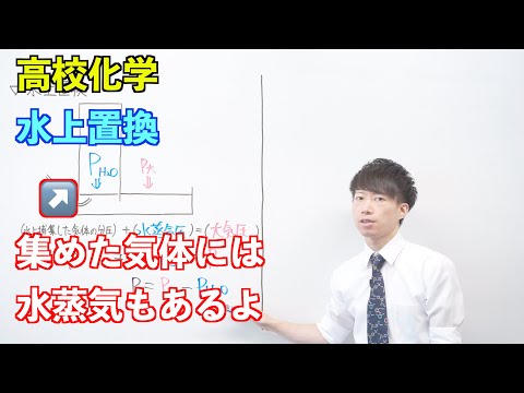 【高校化学】気体⑪ ～水上置換〜