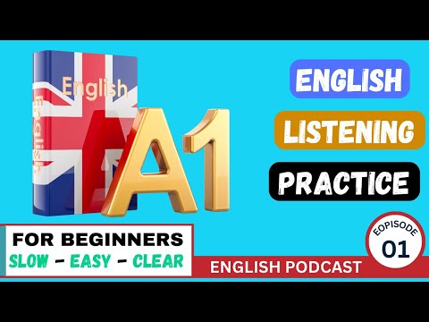 English Learning Podcast | A1 English Listening Practice | EP 01