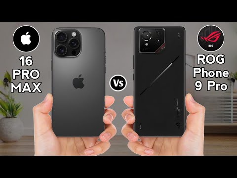 iPhone 16 Pro Max vs Rog Phone 9 Pro